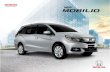 HONDA MOBILIO BROCHURE LO - hondaphil.com · new chrome front grille fog lights* ** new headlights * with led guide lights side turn signal lights led high mount stop lamp tail lamp
