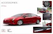 2018 Prius - Motorwebs · ETERIOR ACCESSORIES toyota.com/accessories Aero Side Splitter Provides a stylish enhancement to your Prius. • Aerodynamic styling complements the sleek