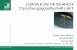 JOANNEUM RESEARCH Forschungsgesellschaft mbH .JOANNEUM RESEARCH Forschungsgesellschaft mbH ... Michael