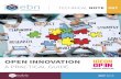 OPEN INNOVATION - EBN - OI.pdf · Case study - The Ideon Open experience 18 What’s next?20 Credits21 133. 2 The Ideon Open team at work. ... A highly successful example is that