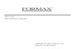 FD 150 Document Signer - Formax 150 Operator Manual NEW.pdf · Formax FD 150 Document Signer ... enters and exits the FD 150 first. trailing edge The edge of the document that enters