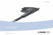 Actuator LA35 - LINAK® manual/techline_la35... · Actuator without feedback ... Furniture, Desk, ... LINAK® linear actuators are quickly and easily mounted by slipping pins through