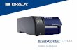 Operator's Manual Label Printer SQUIX · Operator's Manual for the following products ... The printers of the Brady printer i7100 series comply with the relevant ... United States