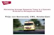 Thije van Barneveld, CWI, Amsterdamevent.cwi.nl/mtw2014/media/files/Barneveld, Thije van - Minimizing... · Minimizing Average Response Times in a Dynamic Ambulance Management Model