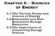 HAPTER 6 – SOURCES OF ENERGY - TypePadmssuesbloq.typepad.com/files/f1-notes-6.1---types-of-energy-3.pdf · CHAPTER 6 – SOURCES OF ENERGY 6.1 The Various Forms and Sources of Energy