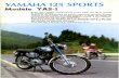 YAMAHA 125 SPORTS - Les chroniques de Goliath · YAMAHA 125 SPORTS Réunis toutes les Caractéristiques d'un Racer de Grand (Avec le moteur bicylindre à 5 lumières LVVXde lacompétition)