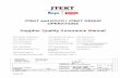 Supplier Quality Assurance Manual Koyo... · included are providers of heat -treating, coating, ... The supplier shall provide an updated copy of any renewal certifications to Purchas