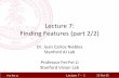 Lecture’7:’’ Finding’Features’(part2/2)’vision.stanford.edu/.../lectures/lecture7_DoG_SIFT_cs131.pdf · Lecture’7:’’ Finding’Features’(part2/2) ... Repeatability’vs’number’of’scales’sampled’per’octave