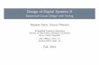 Design of Digital Systems II - Sequential-Circuit Design ... · Clocked Circuits Majority of Verilog-based digital design is directed to clocked, synchronous systems that use edge-triggered