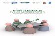 TOWARDS EFFECTIVE PUBLIC ADMINISTRATION - and reports/English...  This publication presents the functional