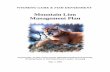 Mountain Lion Management Plan - Wyoming · Mountain Lion Management Plan ... Wyoming mountain lion mortality form ... 4 peer reviewers and 73 separate public comments.