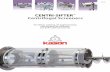 CENTRI-SIFTER™ Centrifugal Screeners - kason.com · CENTRI-SIFTER™ Centrifugal Screeners for sifting, scalping, de-agglomerating and dewatering of powder and bulk solids and slurries