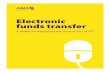 Electronic Funds Transfer Toolkit - AMA · Use this toolkit to learn how to use electronic funds transfer (EFT): “The electronic exchange or transfer of money from one account to
