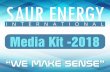 SAUR ENERGY · Saur Energy International Magazine circulation is 20,000 Print copies and over 100,000 digital ... - Offgrid - Quality management storage technology - Utilities & PV