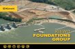 KIEWIT FOUNDATIONS GROUP · KIEWIT FOUNDATIONS GROUP. ... Cannelton Hydroelectric Cofferdam Cut-off ... 1,643,000 gallons of cement permeation grouting for groundwater cut-off and