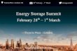 Energy Storage Summit - solar … · Practically unlimited cycling 100% depth of discharge capable Non-flammable, non-explosive Environment-friendly Commercially available since 2008