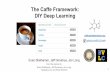 The Caffe Framework: caffe.berkeleyvision.org DIY …on-demand.gputechconf.com/gtc/2016/presentation/s6869-evan... · 12 per-son horse deep learning with Caffe car ... - in production