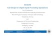 SIE40AM VLSI Design for Digital Signal Processing … · VLSI Design for Digital Signal Processing Applications Lars Wanhammar Departments of Telecommunication and Physical Electronics
