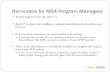 Reminders for MS4 Program Managers - Ohio EPA 5 20 What to... · Reminders for MS4 Program Managers ... you can give to Ohio EPA Key personnel should be available to answer questions