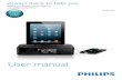 User manual - download.p4c.philips.com · User manual Always there to help ... audio devices. Your iPod/ iPhone/iPad and radio can be set as alarm sources. ... ANTENNA UAD O NI 5V