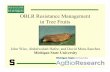 OBLR Resistance Management in Tree Fruits resistan… · OBLR Resistance Management in Tree Fruits John Wise, Abdulwahab Hafez, and David Mota-Sanchez Michigan State University .