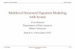 Multilevel Structural Equation Modeling with lavaanusers.ugent.be/~yrosseel/lavaan/zurich2017/MULTILEVEL/lavaan... · Department of Data Analysis Ghent University Multilevel Structural