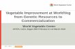 Vegetable Improvement at WorldVeg from Genetic …afsta.org/reload/wp-content/uploads/2018/03/AFSTA_2018-Mohammed... · Flat (SE Asia), Globular (S Asia, Africa), Papaya (Taiwan)