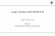 Logic Design with MOSFETseecs.wsu.edu/~daehyun/teaching/2017_EE434/Handouts/01-Logic_Des… · References • John P. Uyemura, “Introduction to VLSI Circuits and Systems,” 2002.