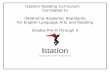 Istation Reading Curriculum Correlated to Oklahoma ... · Istation ELAR Curriculum Pre-Kindergarten Legend: Oklahoma Academic Standards for English Language Arts and Reading
