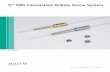 4® MIS Cannulated Pedicle Screw System - …€¦ · 3 S4® MIS Cannulated Pedicle Screw System A benchmark from a leader in innovation and quality. Innovation Through Tabs S4 is