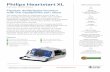 Philips Heartstart XL - dreveterinary.com · Philips Heartstart XL ... Upon the arrival of ACLS personnel, HeartStart XL is easily switched from AED to manual mode, ... Service Solutions