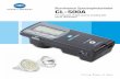 Illuminance Spectrophotometer CL-500A Minolta/CL-500A_EN.pdf · The CL-500A is the first handheld illuminance spectrophotometer to conform ... 2 7170 933 info.benelux@seu ... , Δuv;
