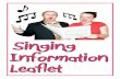 Singing Information Leaflet - outright.org.uk Information Leaflet.pdf · Ali Sharpe Vocal Coach A qualified voice coach who gives singing lessons for all abilities. The lessons are