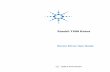 Staubli TX60 Robot - Agilent · The hardware and/or software described in ... BenchWorks software user interface. ... The of the user guide is on the software CD that is supplied