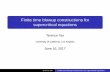 Finite time blowup constructions for supercritical equations · Terence Tao Finite time blowup constructions for supercritical equations. The problem of reconstructing a solution