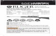 MANUAL 2244010 2244001 2244002 Ruger Airhawk Blackhawk ... · EN 5 Your Ruger® Air Rifle has an automatic safety. When the airgun is cocked it is automatically put “ON SAFE”.