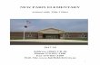 NEW PARIS ELEMENTARY - fairfield.k12.in.us PARIS ELEMENTARY Plan for... · NEW PARIS ELEMENTARY ... Opportunities and expectations for teachers to be included in the decision ...