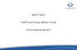 KACT 2017 Tariff and Trade Affairs Track Harmonized …€¦ · Session X: Section XVI Section XVI (and Parts) Scope, Structure and Stories