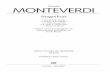 MONTEVERDI - carusmedia.com · Claudio MONTEVERDI Magnificat Coro (SATB/SATB) 2 Violini, 4 Tromboni o 4 Viole da gamba o 3 Viole e Violoncello e Basso continuo ergänzt und herausgegeben