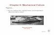 Chapter 8: Mechanical Failure - University of …courses.washington.edu/.../RinaldiF09/Lecture15-MR2009.pdf · 2009-11-04 · Chapter 8: Mechanical Failure . Chapter 8 - 2 Failure