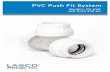 PVC Push Fit System - Reece Plumbing · 2015-05-07 · The push fit range includes elbows, tees, couplings, ... Cut your pipe to the desired length. 2. ... Odd Corners Broken …