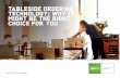 TABLESIDE ORDERING TECHNOLOGY: WHY ... - ncr … · tableside ordering technology: why it might be the right choice for you an ncr white paper