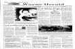 ~uesday --..-WayneHer'ald. - Wayne Newspapers Onlinenewspapers.cityofwayne.org/Wayne Herald (1888-Present)/1991-2000... · ~uesday WAYNE, NE68787 116THYEAR NO. 98--..-.....WayneHer'ald.