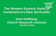 The Western Esoteric Roots of Contemporary New ...sakasti.evl.fi/sakasti.nsf/0/20DB1E2566712EDDC2257800003F0227/$FI… · The Western Esoteric Roots of Contemporary New Spirituality