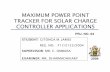MAXIMUM POWER POINT TRACKER FOR SOLAR …eie.uonbi.ac.ke/sites/default/files/cae/engineering/eie/MAXIMUM... · maximum power point tracker for solar charge controller applications