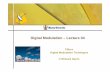 Digital Modulation 04 - Massey University Modulation_04_1s.pdf · – Provide an overview of digital modulation application areas ... their use in digital transmission. ... if we