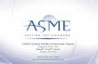 ASME Channel Islands Professional Chapter · ASME Channel Islands Professional Chapter ... Solar Arrays for spacecraft Mechanism design for ... Concept / Design / Drafting