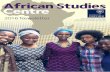2016 Newsletter - African Studies Centre · 1 2016 Newsletter Shani Page Muir, Iris Nxumalo, Annual Lecture speaker Quman Akli, Hewan Marye and Phyllis Kyei Mensah