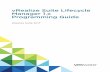 vRealize Suite Lifecycle Manager 1.x Programming Guide ... · VMware Technical Publications Glossary ... /lcm/api/v1/settings/add/vidm adds a VMware Identity Manager (vIDM) to vRealize