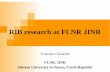 RIB research at FLNR JINRtheor.jinr.ru/~apctp-bltp/presentations/Chudoba.pdf · RIB research at FLNR JINR Vratislav Chudoba FLNR, ... comparison with stand-alone GEANT4 ... its population